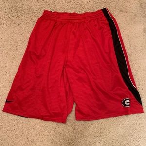 Nike Shorts - Nike University of Georgia Basketball Shorts Nike Shorts - Nike University of Georgia Basketball Shorts